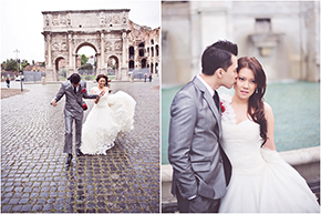 Rome Wedding featured on Style me Pretty