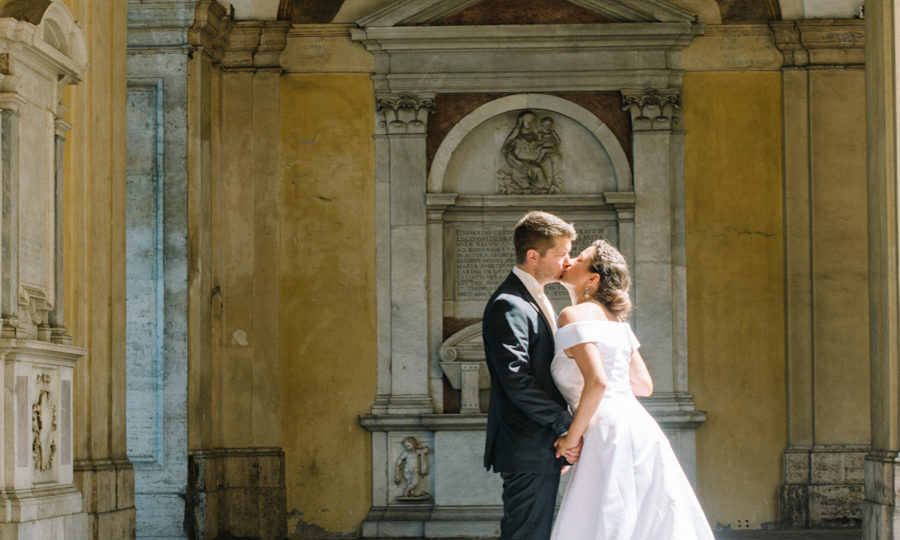 Destination Wedding Photography in Rome