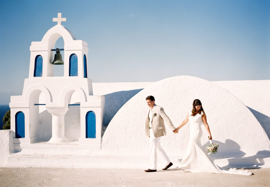 Santorini Wedding Elopement Photography