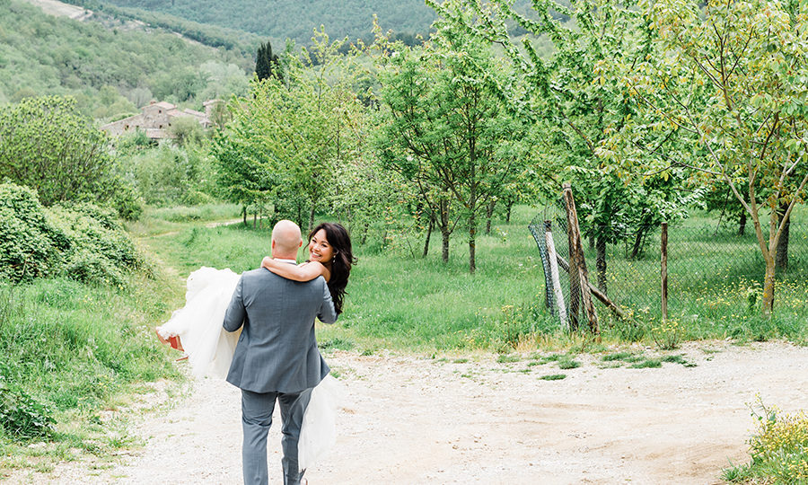 Tuscany wedding elopement photography