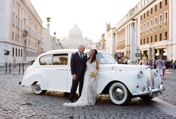 Italy Wedding Photography | Rome Wedding | Vatican | La Posta Vecchia