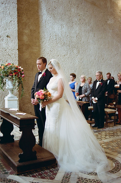 wedding photography at La Badia, Orvieto