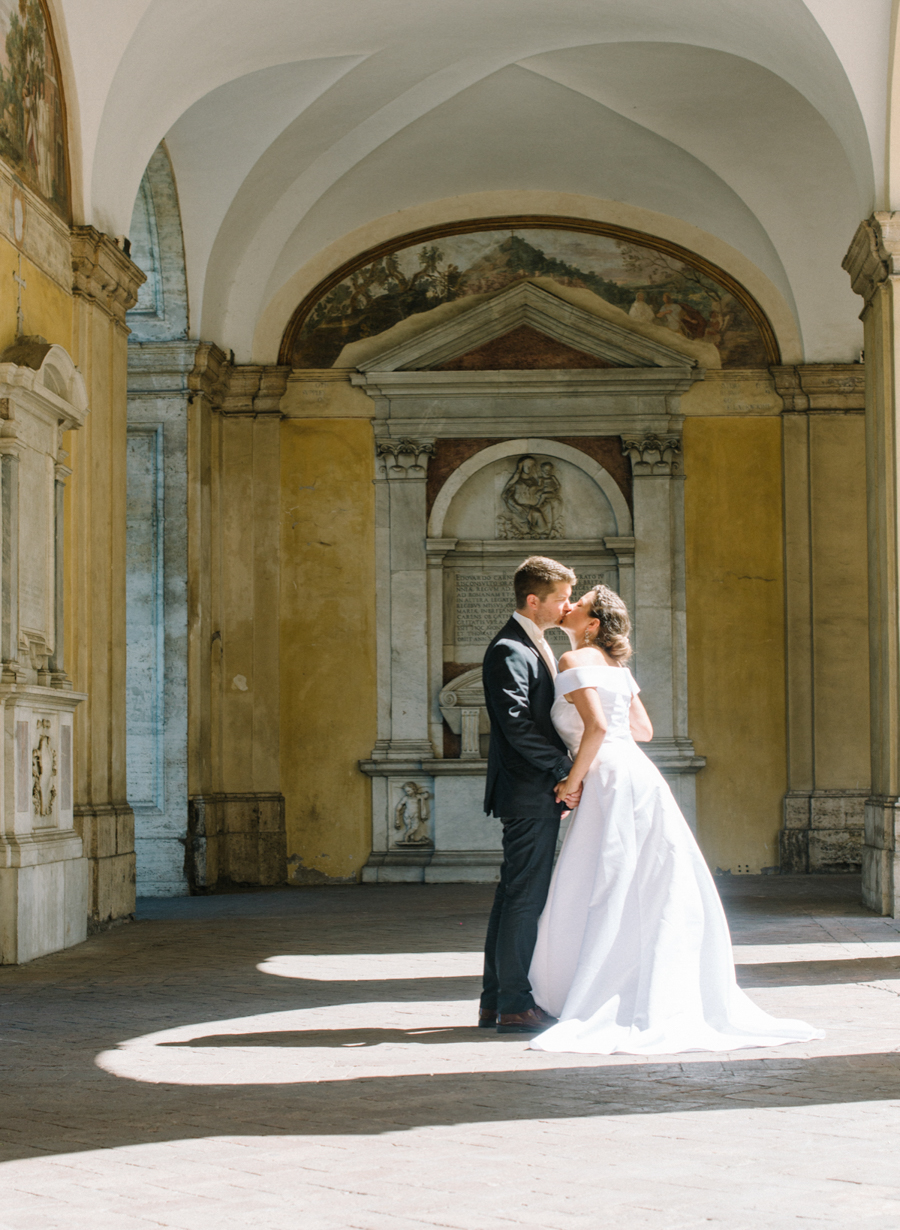Destination Wedding Photography in Rome
