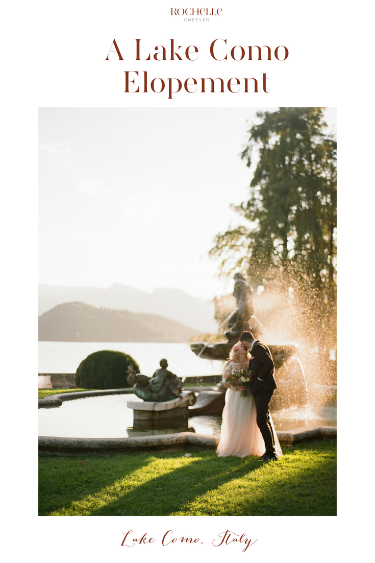 A Most Romantic Lake Como Elopement. After their ceremony, they went around the Lake stopping at various villages for their newly wed portraits. Click to view full elopement and download the elopement guide for more ideas.