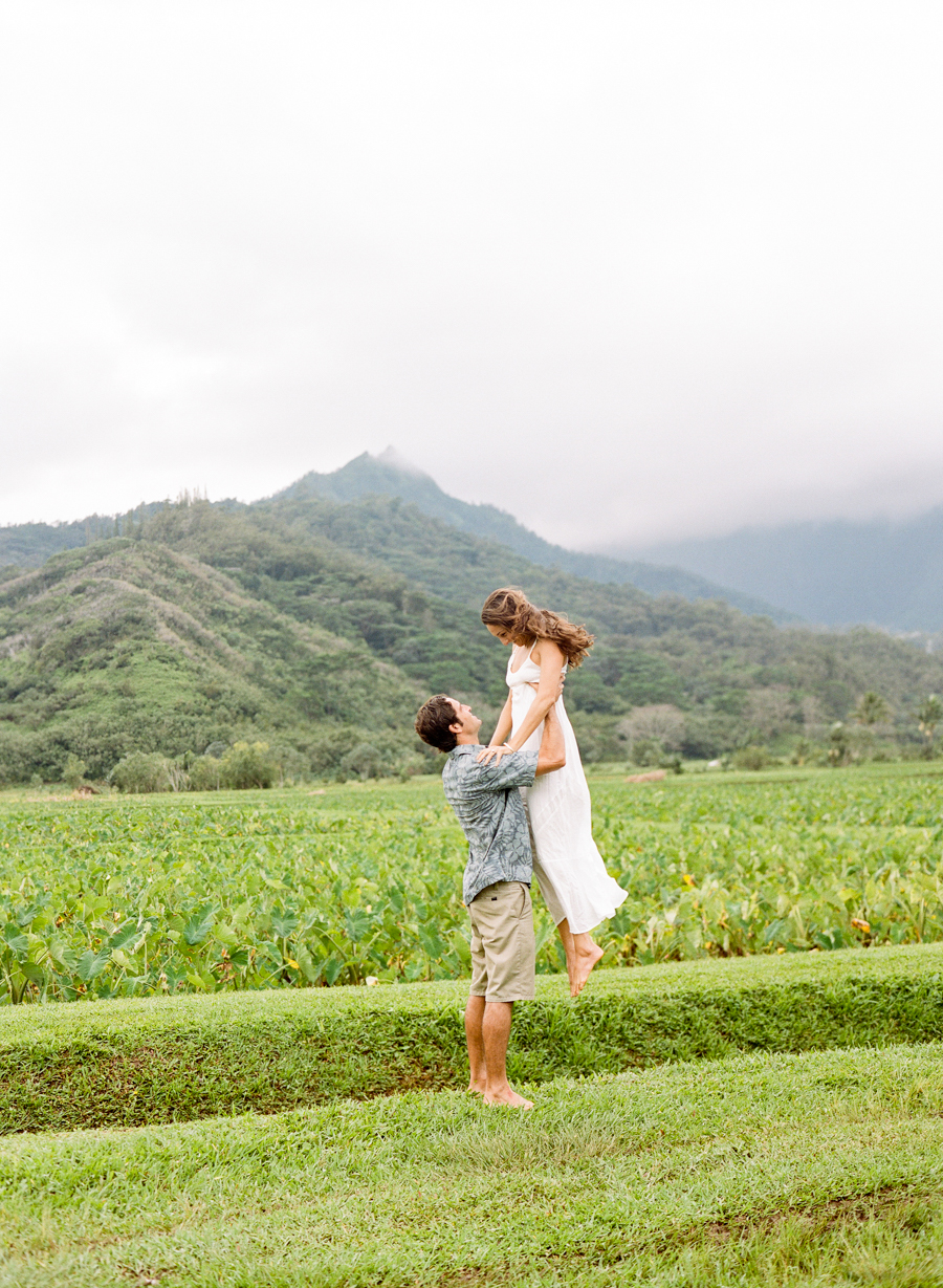 Kauai Wedding Elopement Photography Hawaiian Engagement 