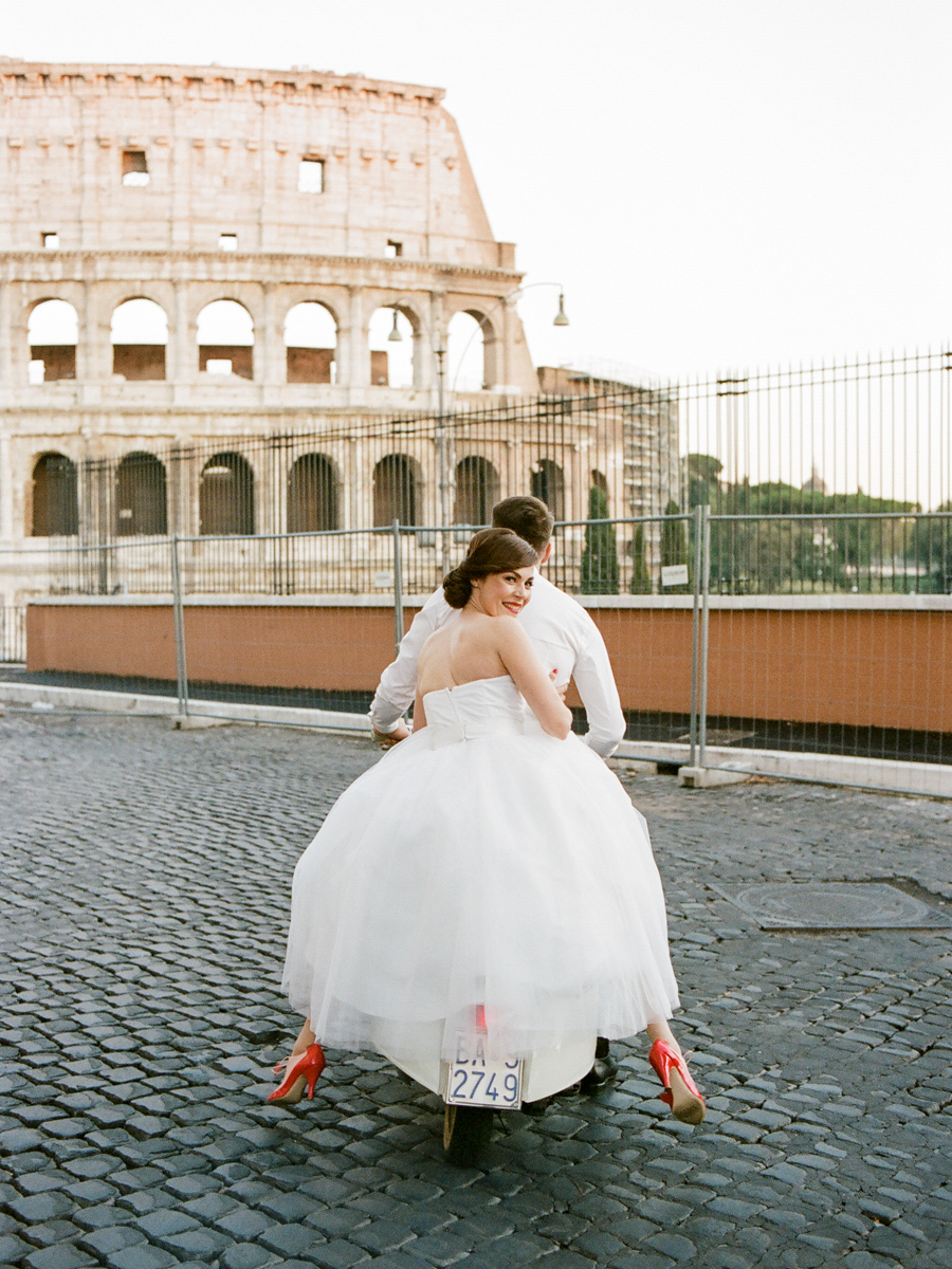 Rome, Italy Elopement Photography