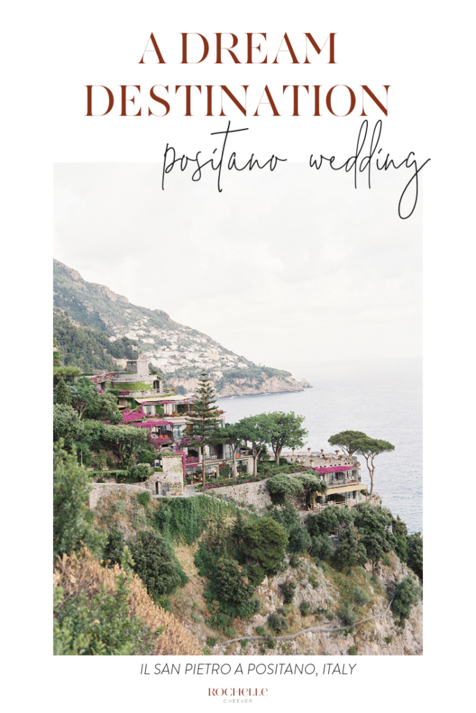 A dream destination Positano Wedding at the Iconic San Pietro. 