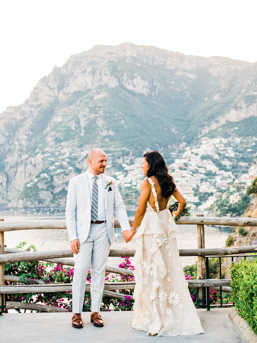 Positano destination wedding at Il San Pietro