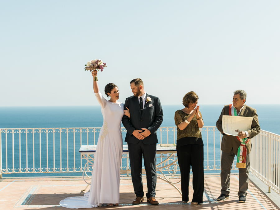 Elopement Wedding in Positano