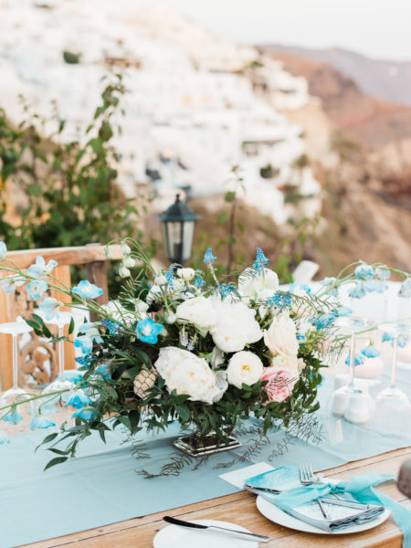 Santorini Elopement Wedding