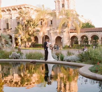 Balboa park elopement in San Diego California