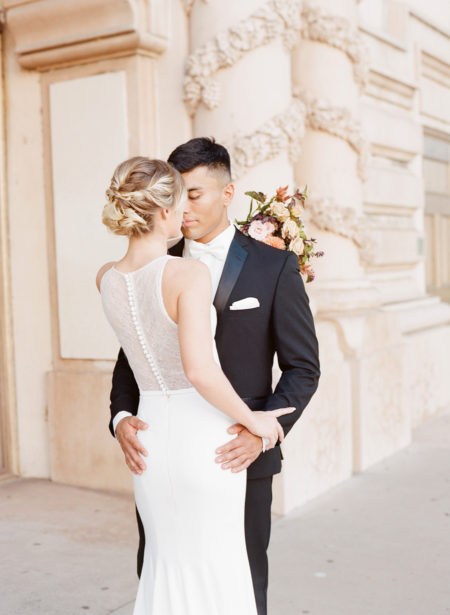 Balboa park elopement in San Diego California