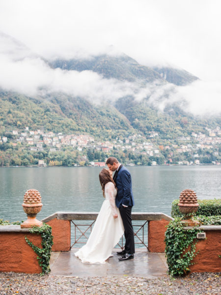 Lake Como Elopement in Autumn