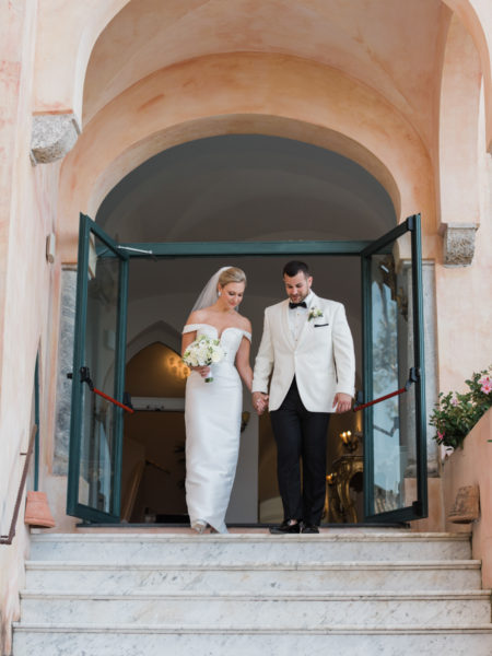 Amalfi Coast Elopement in Ravello at Palazzo Avino