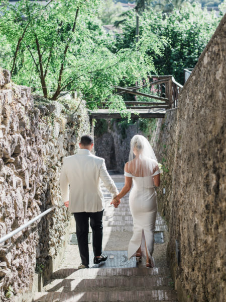 Amalfi Coast Elopement in Ravello at Palazzo Avino