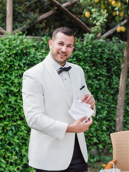 Amalfi Coast Elopement in Ravello at Palazzo Avino