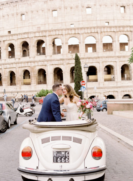 An intimate Wedding in Rome Italy