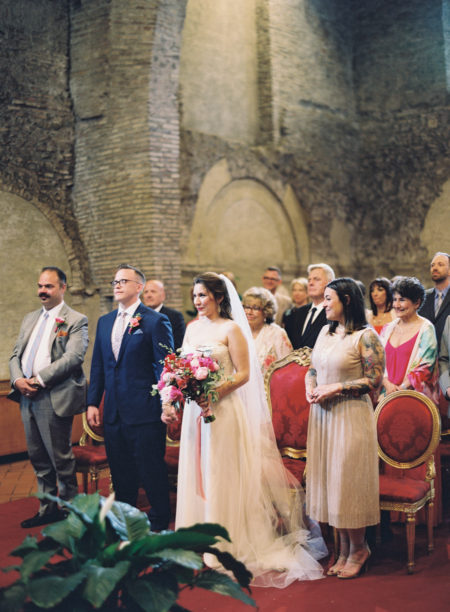 An intimate Wedding in Rome Italy