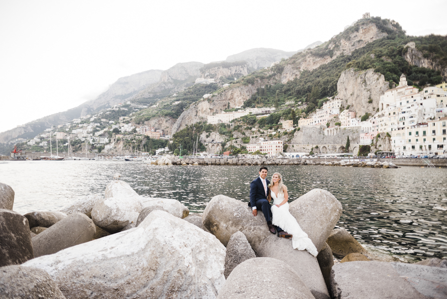 A Picturesque Cliffside Wedding in Ravello, Italy